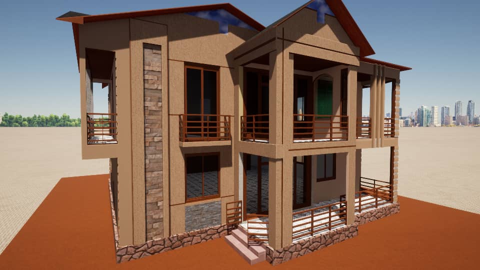Projet Résidentiel Moderne - Villa familiale à Kinshasa